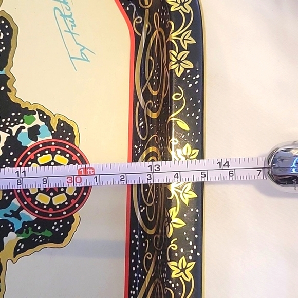 Vintage Daher Decorated Ware Metal Tray by Pritchard - Picture 7 of 8